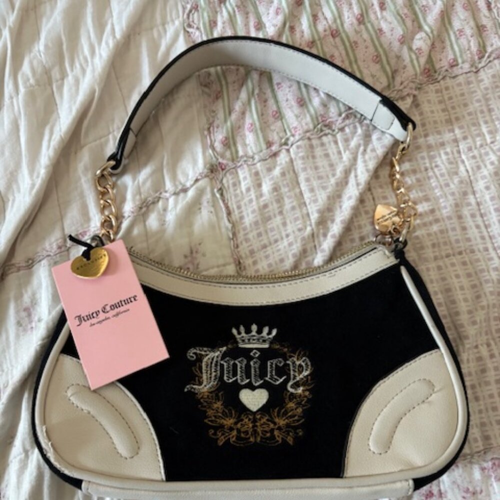 JC Blush & Black Mini Arm Bag